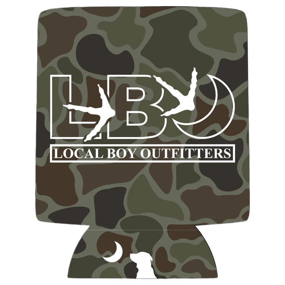 Local Boy High Badge OD Koozie - Loden