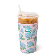 Swig Life Hydrangeas Medium Iced Cup Coolie