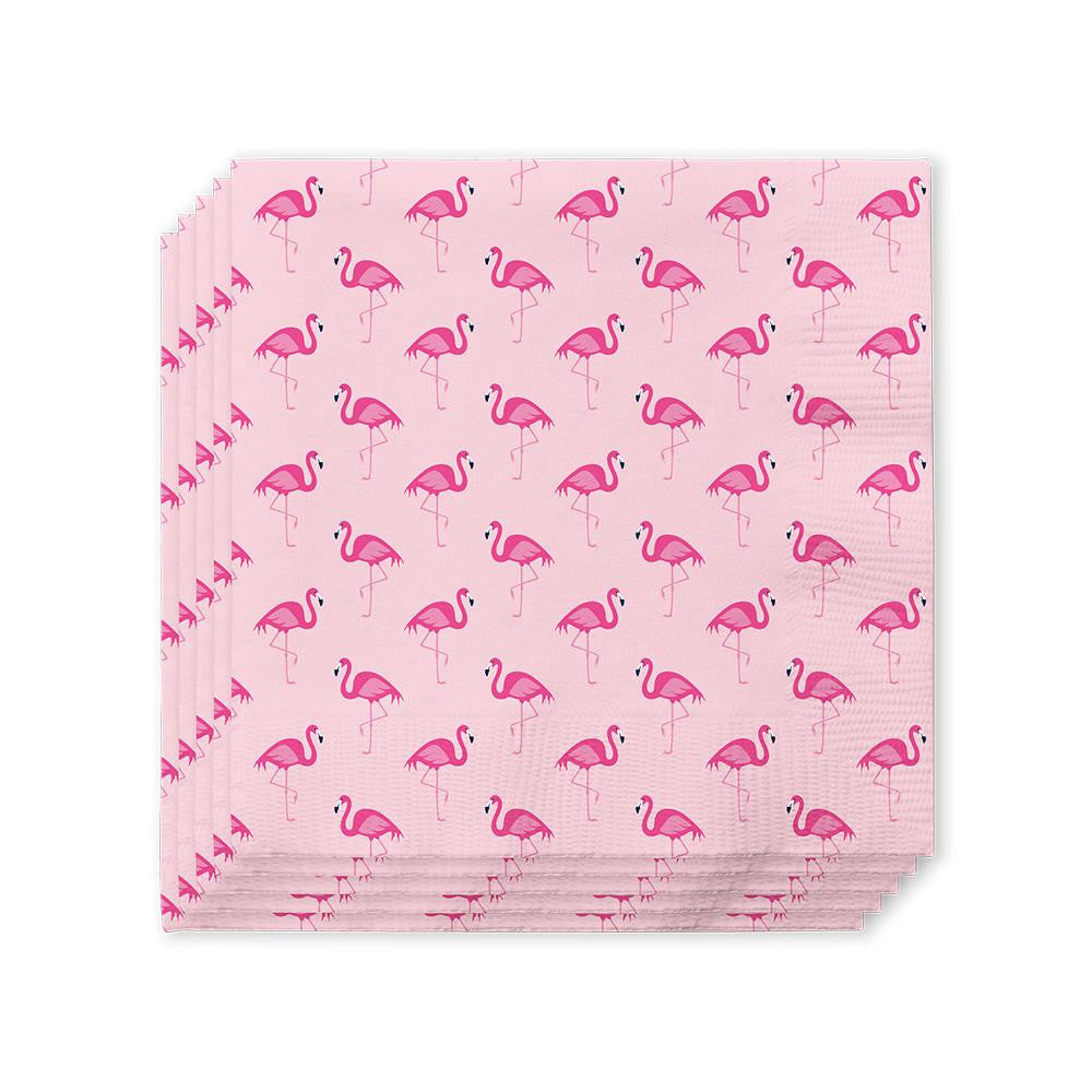 Swig Life Cocktail Napkins - Flamingos
