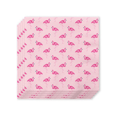 Swig Life Cocktail Napkins - Flamingos