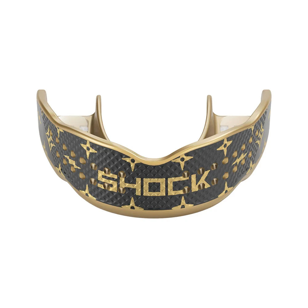 Shock Doctor Trash Talker Lip Guard Mouthguard – Lux Black