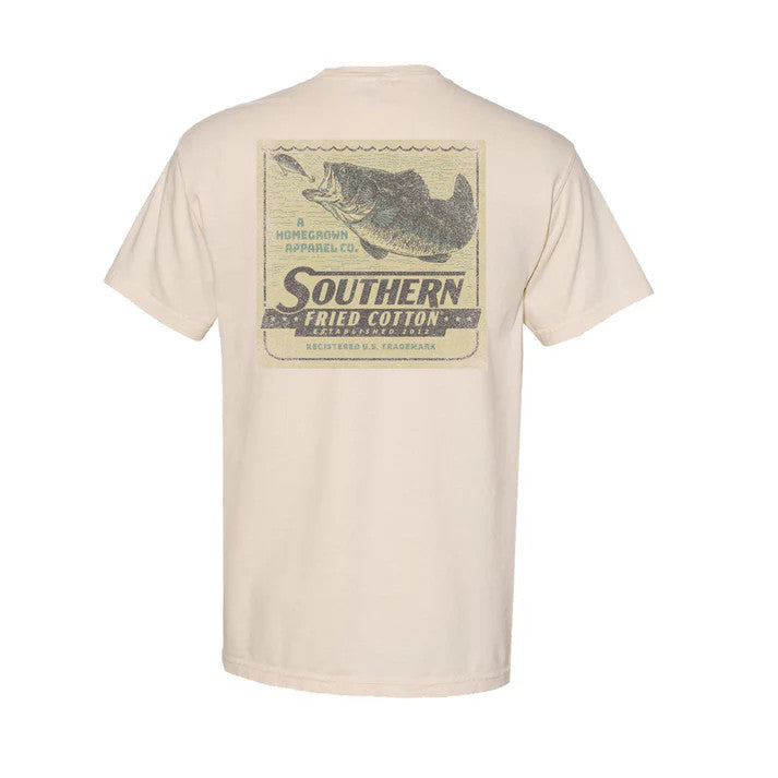 Southern Fried Cotton Old School Bass Tee