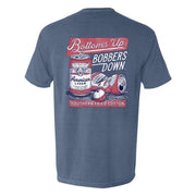 Southern Fried Cotton Men's Bottoms Up, Bobbers Down Tee - Blue Jean