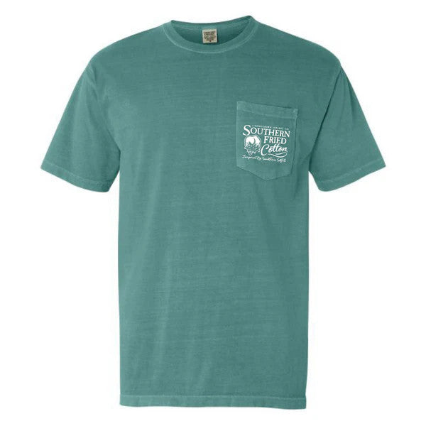 Southern Fried Cotton Men's Colt Tee - Seafoam