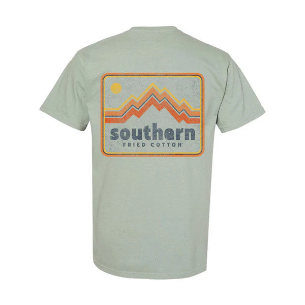 Southern Fried Cotton Men's SoFriCo Adventure Tee - Bay