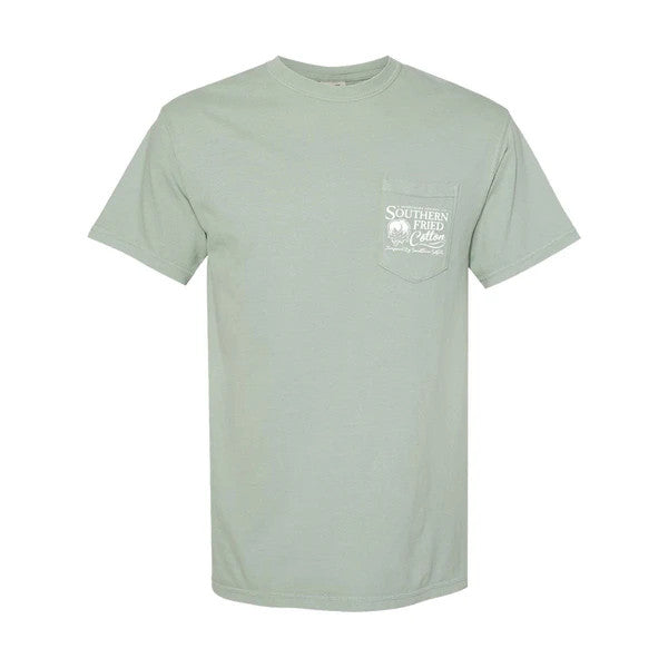 Southern Fried Cotton Men's SoFriCo Adventure Tee - Bay