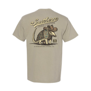 Southern Fried Cotton Men's Armadillo Tee - Sandstone
