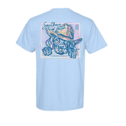 Southern Fried Cotton Men's Howdy Y'all Tee - Hydrangea