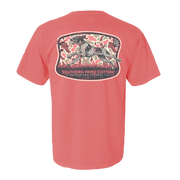 Southern Fried Cotton Women's Girls Hunt Too Tee - Watermelon