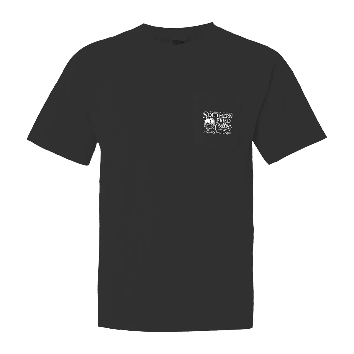 Southern Fried Cotton men's A Little Dirt Under My Boots Tee - Graphite