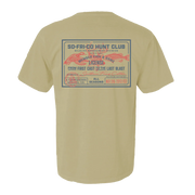 Southern Fried Cotton men's SOFRICO hunt Club Tee - Sandstone