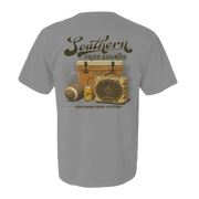 Southern Fried Cotton Men's Sounds of the South Tee - Granite