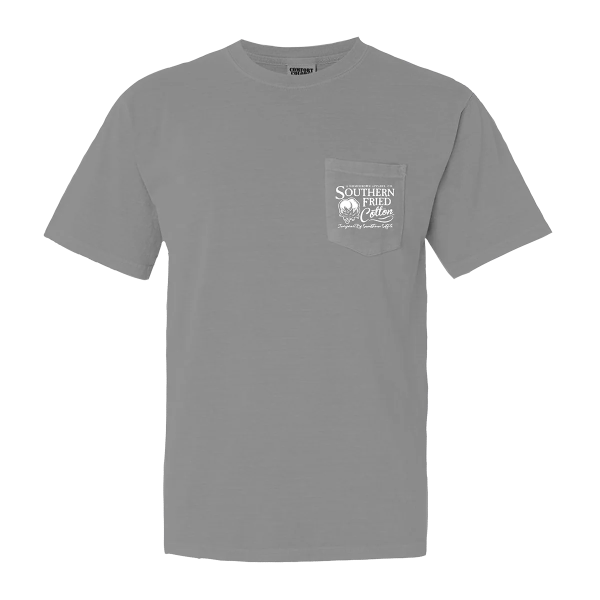 Southern Fried Cotton Men's Sounds of the South Tee - Granite