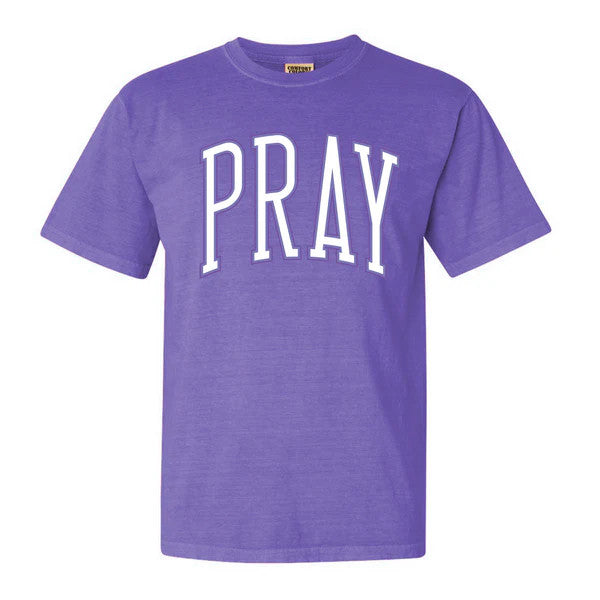 Southern Fried Cotton Women's Pray Arch Tee - Violet