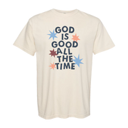 Southern Fried Cotton Women's God is Good Tee - Ivory