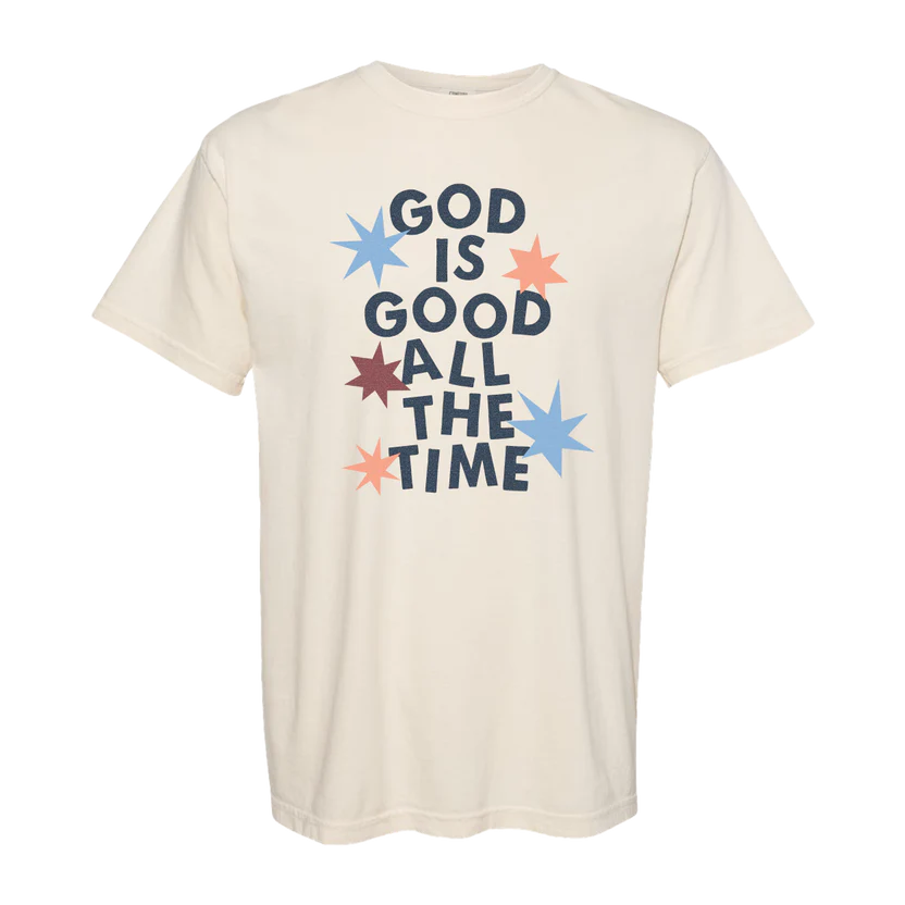Southern Fried Cotton Women's God is Good Tee - Ivory