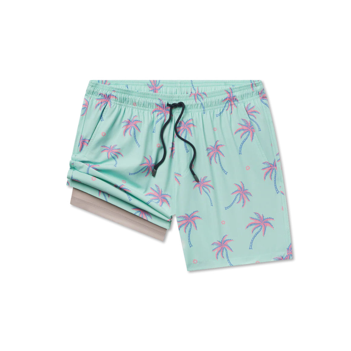 Southern Marsh Men's FieldTec Ripstop Performance Trunk - Palms - Antigua Blue