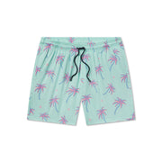 Southern Marsh Men's FieldTec Ripstop Performance Trunk - Palms - Antigua Blue