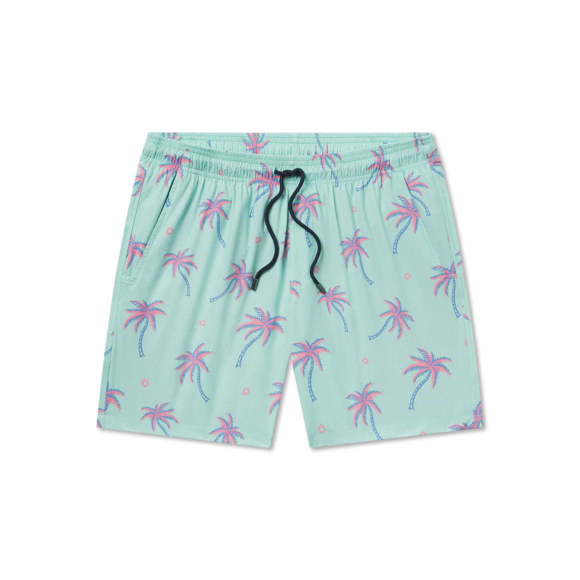 Southern Marsh Men's FieldTec Ripstop Performance Trunk - Palms - Antigua Blue