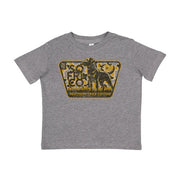 Southern Fried Cotton Toddler Duck Camo Tee - Granite Heather