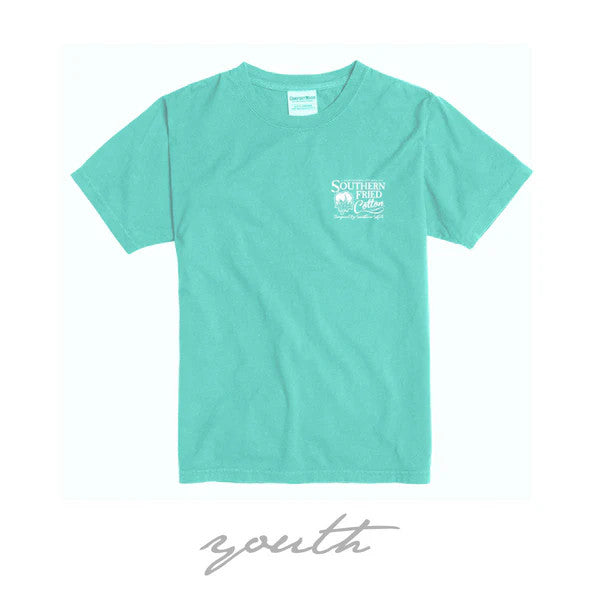 Southern Fried Cotton Youth Thelma & Louise Tee - Chalky Mint