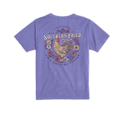 Southern Fried Cotton Youth Chicken Tender Tee - Violet
