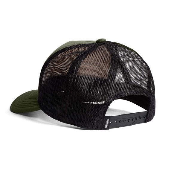 Sitka Rising Teal Unstructured Snapback Hat – Seagrass
