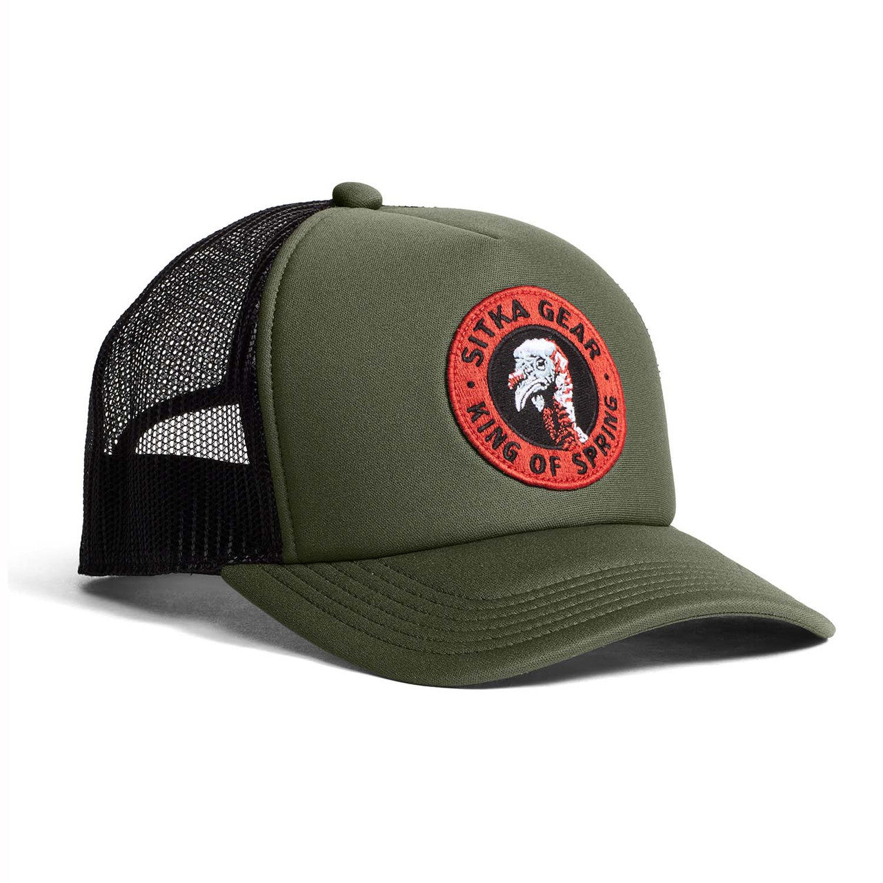 Sitka Rising Teal Unstructured Snapback Hat – Seagrass