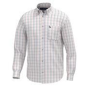 Local Boy Men's Lee Dress Shirt - Lavender/Light Blue/Salmon