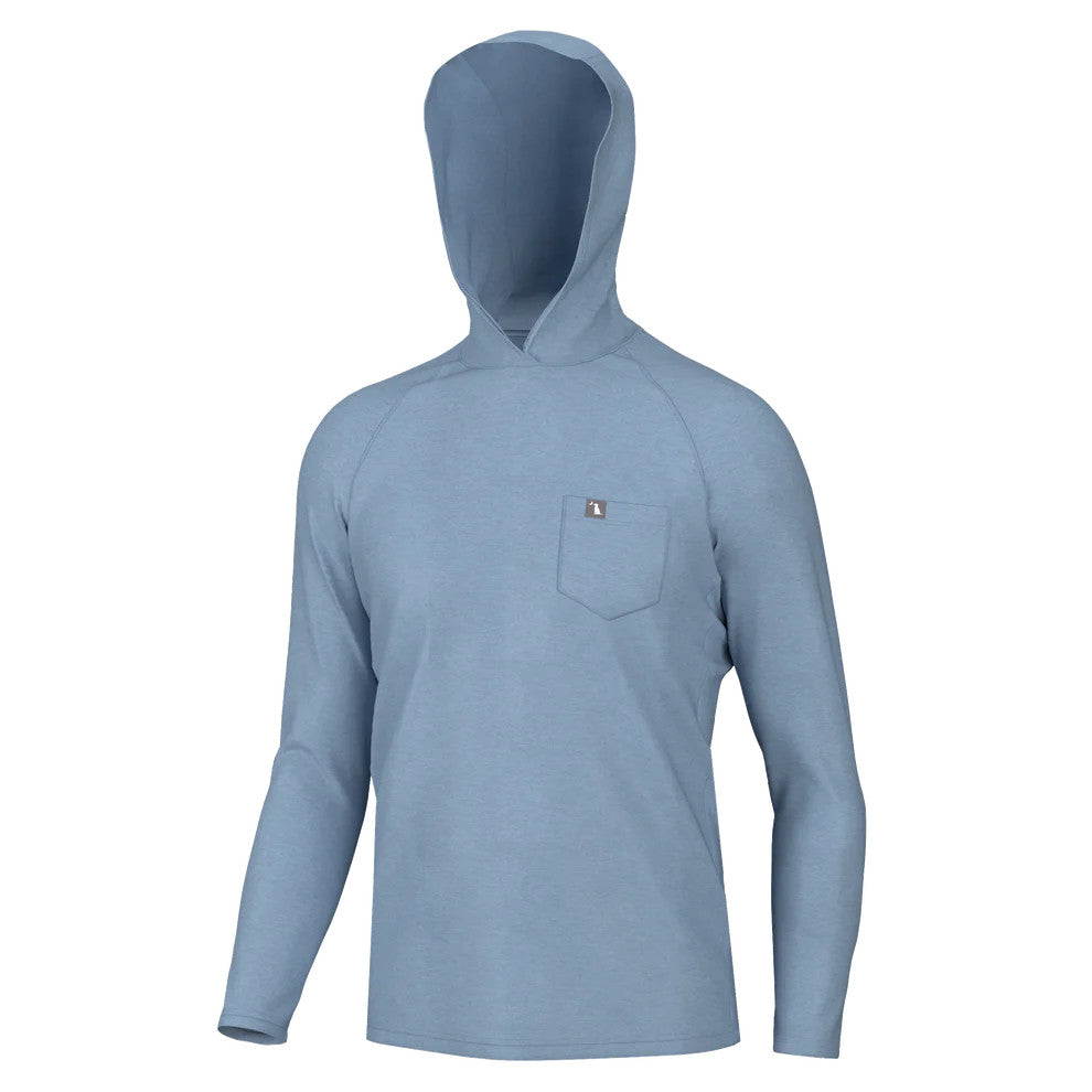 Local Boy Heather Blend Hoodie - Sky Blue