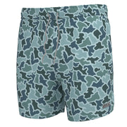 Local Boy Men's Bayview Swim Trunk - Blue Dog & Moon Camo