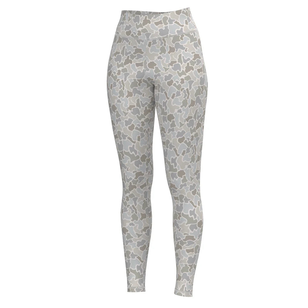 Local Girl Women's Leggings 2.0 - Forest Camo Saltwater