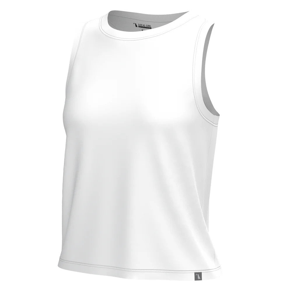 Local Girl Muscle Tank 2.0 - White