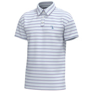 Local Boy Men's Cape Polo -Sky Blue/Pink