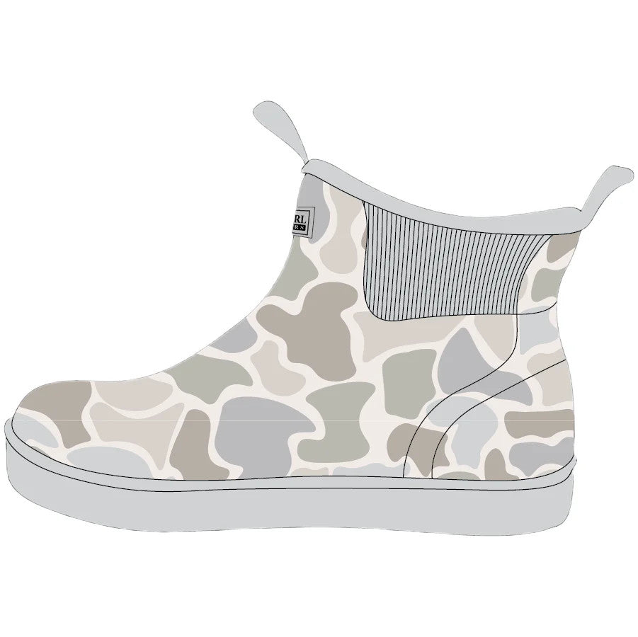 Local Girl Women's Rubber Boots - Forest Camo Saltwater
