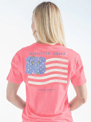 Simply Southern Women's American Honey Tee - Fancy Candy