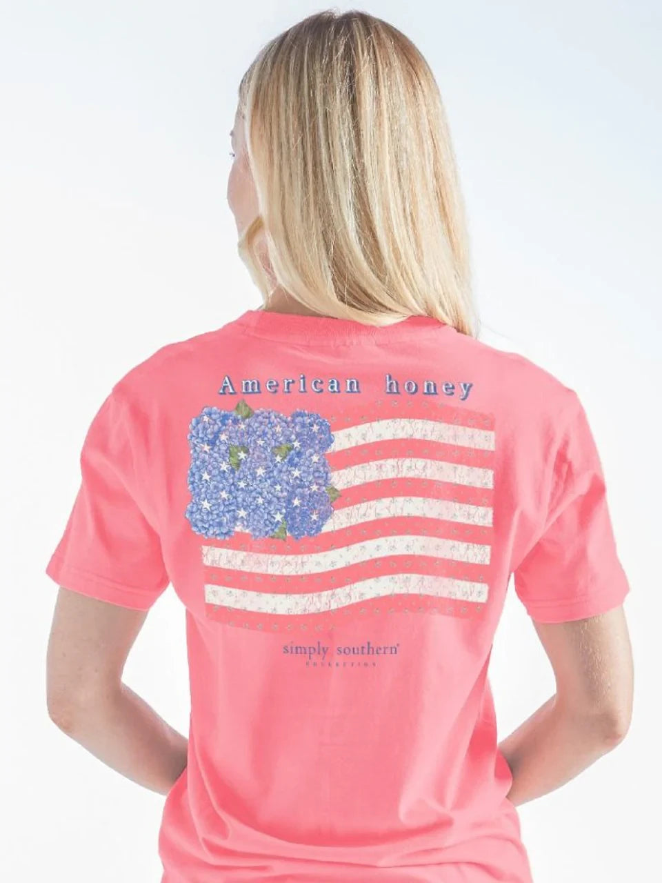 Simply Southern Women's American Honey Tee - Fancy Candy