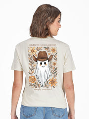 Simply Southern Women's Attitude Tee - Linen