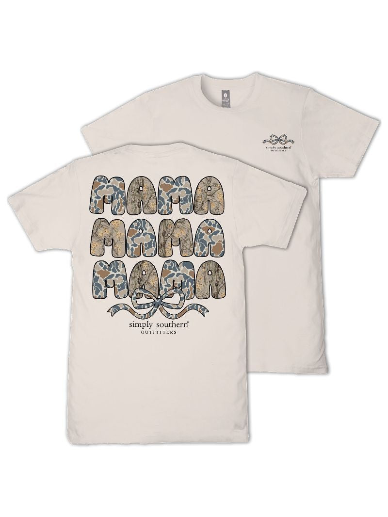 Simply Southern Women's Camo Mama Tee