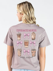 Simply Southern Women's Coffee Tee - Driftwood