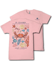 Simply Southern Youth Crabby Tee - Tea Rose