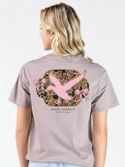 Simply Southern Women's Duck Tee - Driftwood