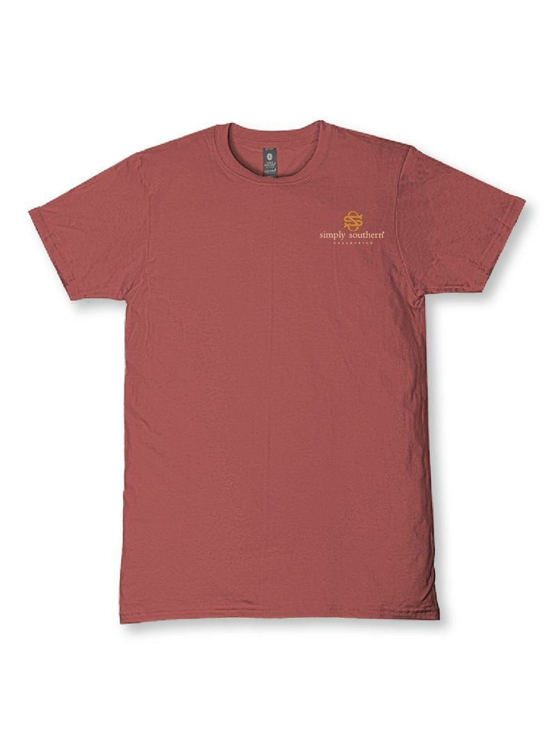 Simply Southern Youth Farm Tee - Maple