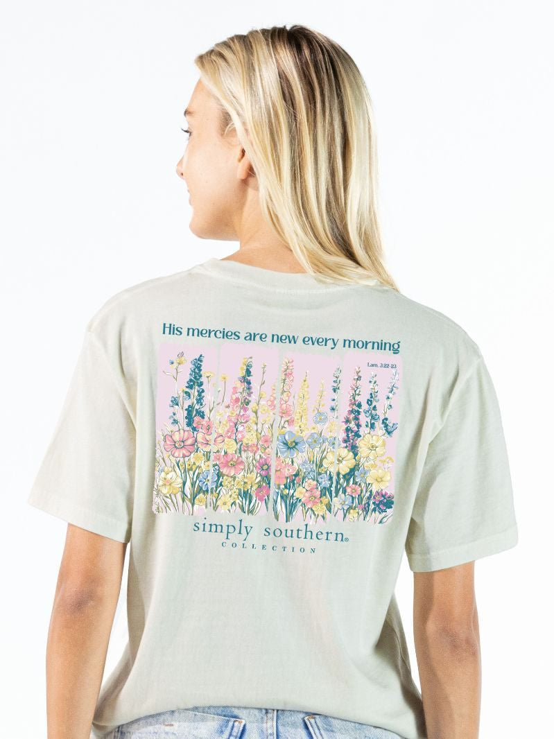 Simply Southern Women's New Tee - Dust