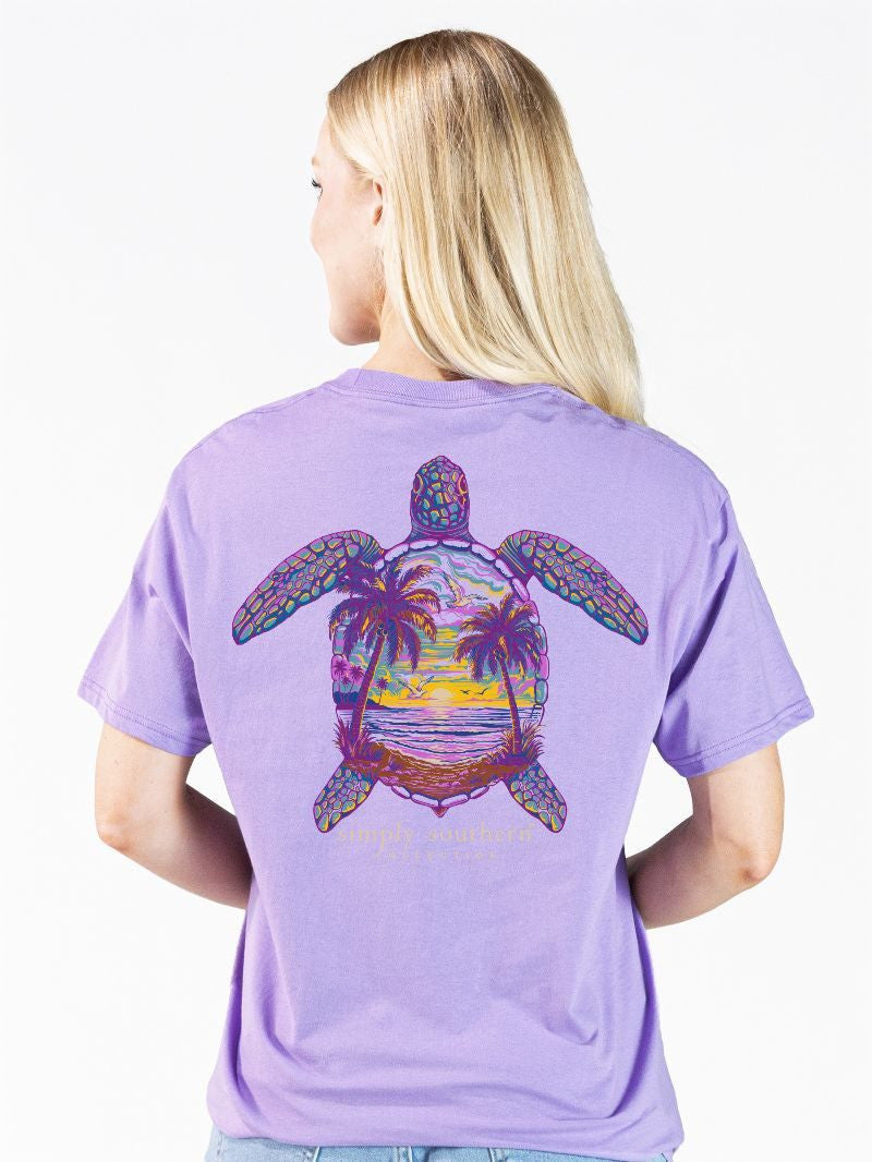 Simply Southern Women's Night Turtle Tee