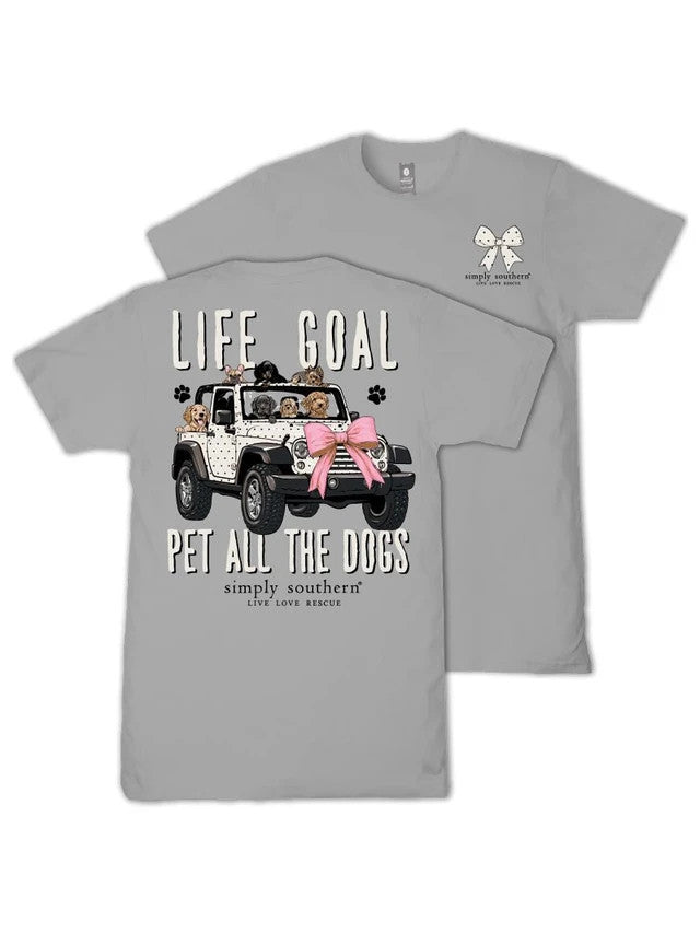 Simply Southern Youth Pet Tee - Lunar