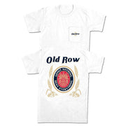 Old Row Men's Retro Can Pocket Tee - White