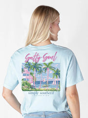 Simply Southern Women's Salty Soul Tee - Ice