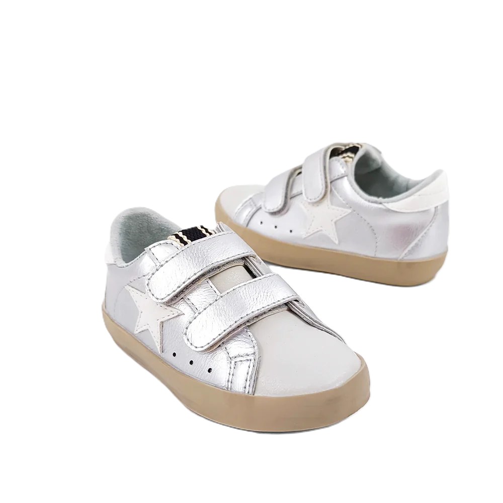 Shu Shop Sunny Mini Toddler Sneaker – Silver Spark