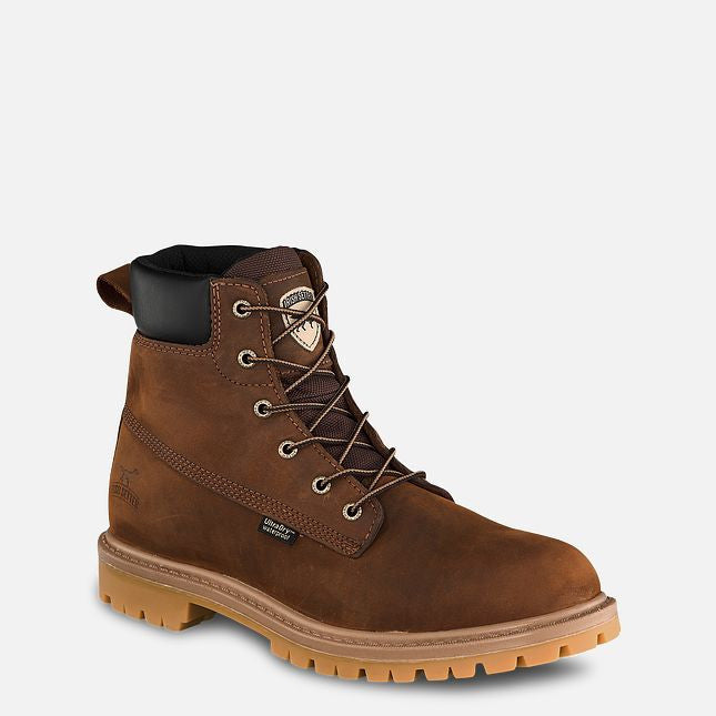 Irish Setter Hopkins Men's 6 inch Waterproof Leather Safety Toe Boot